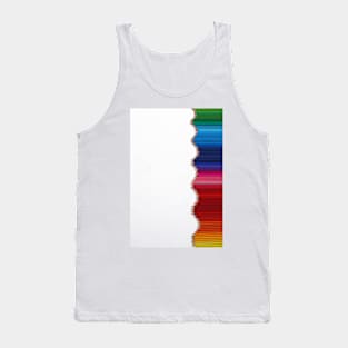 Rainbow Pencils Tank Top